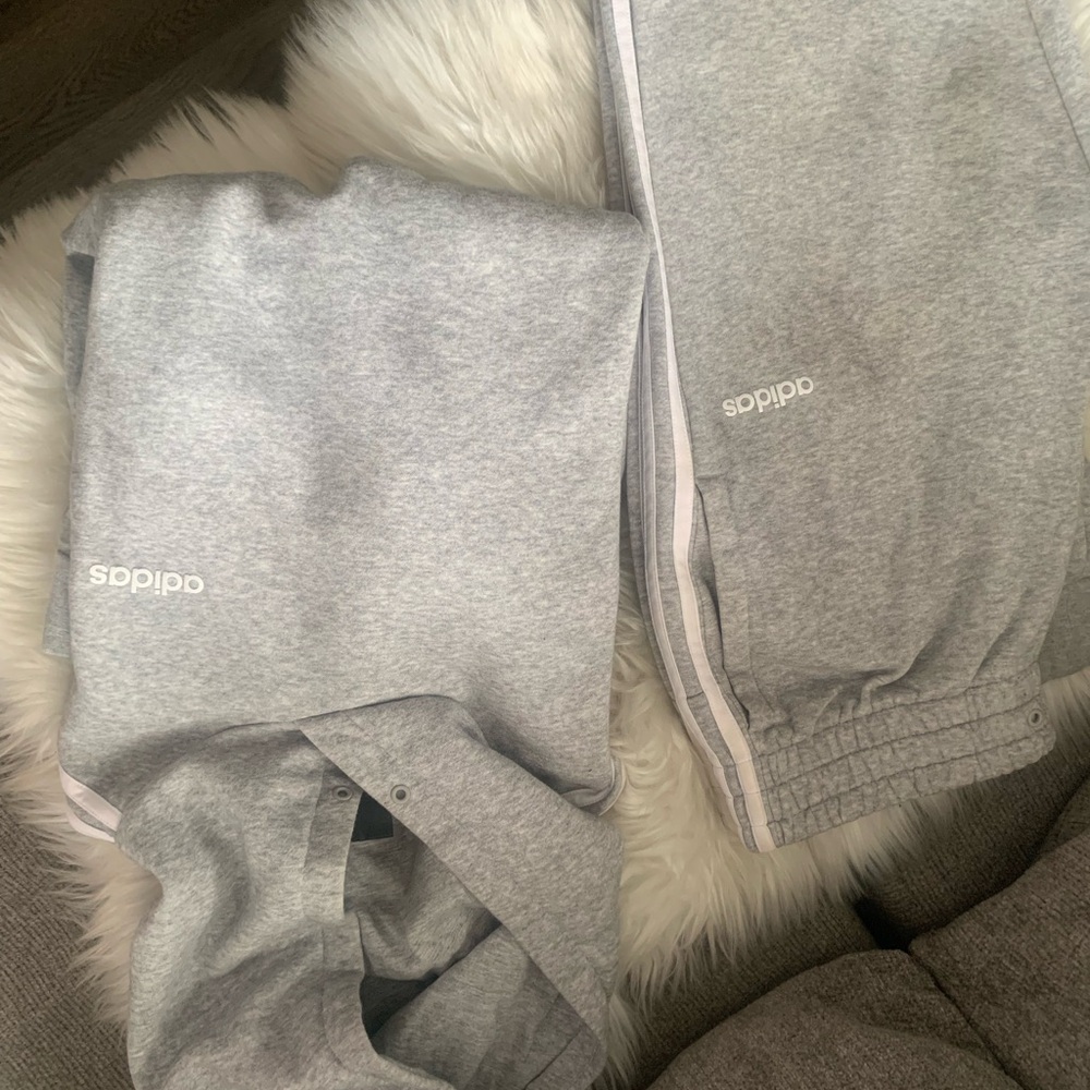 Adidas women’s  Light Gray Joggers